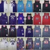 Retrocesso Basquete Retro Chris Paul Jersey Vintage Dwyane Wade 3 Jimmy Butler 22 Vince Carter 15 Bordado respirável e costura para fãs de esporte de boa qualidade