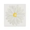 Table Mats One Little White Daisy Watercolor Ceramic Coasters (Square) Personalize Mat For Dishes Christmas