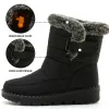 Boots Snow Boots Women Plus size laarzen voor vrouwen waterdichte vrouwen schoenen houden warme damesschoenen nieuwe platte bota's mujer winter laars vrouw