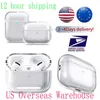 Pour AirPods Pro 2 Air Pods 3 écouteurs Airpod Bluetooth Accessoires Silicone Silicone Couvre de protection Couvre de charge sans fil Boîte de chargement de choc 2nd Case