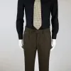 2023 Autumn Winter New Business Suit Pants Men Casual Formal Slim Fit Classic Office Woolen Straight Byxor Male Pants
