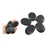 Face Massager 7 pieces/set Hot Stone Massage Natural Stone Set Hot Water Therapy Rock Basalt Treatment Stone Pain Relieving Health Tools 3 * 4cm Wholesale 240321