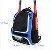 Bags Outdoor Baseball Softball Backpack With Separate Ball Holder Shoes Compartment For Youth Boys And Adult With Fence Hook Gym Bag