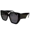 Designer zonnebrillen voor heren 0956 dames mode klassiek dik bord frame extra brede tempels blk lens zonnebrillen Beh vatio8964523