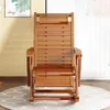 Mobiliário de acampamento de madeira minimalista preguiçoso cadeira reclinável exclusivo vintage industrial designer sala de estar sillones puffs conjuntos