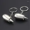 Keychains Engine Keychain Aircraft Shaped Tuning Men Women Keyring Pendent Accessories Key Chain