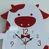 Horloges murales horloge pour enfants muet modélisation animale décoration pendule dessin animé chambre d'enfants maternelle