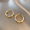 Stud Earrings Bowknot Imitation Pearl Cross Vintage Metal Round Flower Hoop Ear Ring For Women Simple Versatile Earring Jewelry