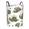 Sacs à linge panier pliant dessin animé Dino scandinave vêtements sales seau de rangement garde-robe vêtements organisateur panier