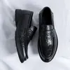 Chaussures décontractées pour hommes, printemps et automne, classiques, simples, une pédale, grande taille