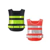 Vêtements de moto Gilet réfléchissant Équipement de construction léger Mesh haute visibilité pour le travail Randonnée Vélo Marche Adts Drop Deliv Dhkac