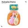 Sand Play Water Fun Jouets de plage pliables pour enfants Jouets de plage de voyage pour enfants avec seau à sable pliable Kit de jouets de pelle de plage pour les tout-petits 240321