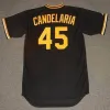 Pittsburgh Vintage Baseball Jersey 41 JERRY REUSS 1978 45 JOHN CANDELARIA 1976 47 FRANCISCO LIRIANO 1970 54 RICH GOSSAGE 1977 55 RUSSELL MARTIN