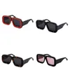 Party Womans Sunglasses UV 400 Spolaryzowane letnie projektant okularów przeciwsłonecznych Mans Oversizefed Square Frame Sonnenbrillen okulary hurtowe FA084 H4