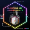 携帯電話イヤホンEKSA-E1000 V2 RGB PCゲームヘッドセット付きマイク7.1サラウンドUSB/C有線ヘッドフォンゲームコンソール4/5/電話/スイッチQ240321に適しています