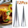 Bakningsverktygslangar Cream Cannoli Croissant Bread Mold Tool 12x Top Quality 2024 Bra