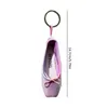 Keychains Ballet Keychain Colorful Keyrings Mini Pointe Shoe Ornament Dropship