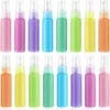 Bouteilles 120 x 10 ml / 30 ml Macaron Couleur Bouteille de toner vide Portable Cosmétique Fine Brume Pulvérisateur Atomiseur Pot