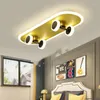 Taklampor Scooter Dekorativa LED -ljus Kök Tillbehör Barnrum Chandelier Cartoon Warm Princess Bedroom Lighting