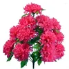 Couronnes de fleurs décoratives, plantes artificielles, clématites violettes, décoration de jardin de maison, livraison directe, fournitures de fête Festive Otz8X