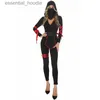 cosplay Costumi anime Gioco di ruolo ninja femminile come passeggiata notturna in maschera per Halloween Sarai Naruto set tuta all-in-one giapponese Sarai WarriorC24321