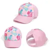 Ball Caps 1PC Kapitan Baseball Baseball Cap Mother Córek Kapelusz Regulowany wysoki bałagan kucyk Szybkie suszenie Słońce