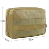 Torby Molle taktyczna torba polowa wojskowa Utility Paintball First Aid Kit Bag Outdoor Medical EDC Torebka z rękawem mapy