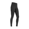 Fabric Solid Color Women's Yoga Leggings High Waist Align Pants Elastic Fiess Lady Outdoor Sports Trousers High resilience and breathable cropped pants