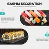 Decoratieve Bloemen 4 Stuks Japanse Sushi Plaat Bloemdecoraties Kunstmatige Ornamenten Voedsel Decors