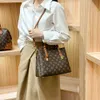 Promoção marca designer 50% desconto bolsas femininas bolsa de luxo alta portátil