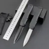 Högkvalitativ H1107 BM 3400 Auto Tactical Knife S30V Spear Point Blade 6061-T6 Handtag utomhus camping vandring EDC Pocket Knives med nylonpåse