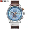 Curren Fashion Date Quartz Men Watches Top Brand Luxo Relógio Masculino Cronógrafo Esporte Masculino Vestir Hodinky Relogio Masculino