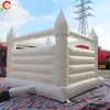 ACTION!!activités de plein air commercial blanc maison de rebond de mariage fête d'anniversaire gonflable Jumper château gonflable à vendre-4.5x4.5m (15x15ft) avec ventilateur