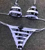 Frankrike Paris Designer Högkvalitativ kvinnor Bikinis Set Sexiga en/två stycken trycker vackra bikini Transparent baddräkt