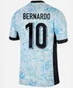 24 25 Portugal B.Fernandes Soccer Jerseys National Team 2024 Runo Fernandes Joao Felix Ronaldo Bernardo Diogo J. Joao Cancelo Football Shirt Kits Sock Full Sets