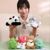 Karikatür Yaratıcı Pop Toy Panda Band Porpoise Fox Su Yüzüğü Peluş Husky Kapibala Çocuk DGVMG