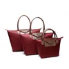 Totes mode 2024 Lady Bags Dumplings Package Folding Bag Single-Shulder Fashionabla and Casual Handbag