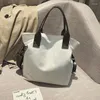 Shoulder Bags Women's Bag Shopper Simple Fashion Zipper Handbags Nylon Waterproof Solid Crossbody Large Capacity Tote For Women