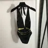 2024 Nouveau créateur de mode en gros de maillots de bain pour femmes en gros de maillots de bain Bikinis sexy de maillot de bain Bodys Bodyswearwear Backless Swimsuit Beach Swimming Ba