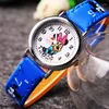 Montres-bracelets pour enfants, étanche, mode dessin animé, pour garçons et filles, bracelet en PU, horloge à Quartz, cadeaux d'anniversaire