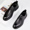 Casual Schuhe 2024 Männer Qualität Leder Business Lace Up Mode Schwarz Weichen Mann Nicht-slip Split Kleid Männer