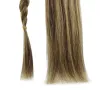 Extensions Moresoo 25G ruban dans les Extensions de cheveux humains 10P naturel droit Remy cheveux 1424 pouces ruban de cheveux blonds dans les Extensions de cheveux