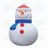 Зимнее украшение воздушного шара надувное снеговик Стоящий Modle Pop Up Snow Master с в продаже в продаже