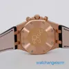 Berühmte AP-Armbanduhr Epic Royal Oak Time 26320OR Herrenuhr, 18 Karat Roségold, automatische mechanische Sportuhr, weltberühmte Luxusuhr, komplettes Set mit einem Durchmesser von 41 mm