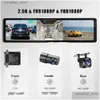 Araba DVR Araba DVRS DVR ADINKAM 12 inç 3 CHS 2.5K Dashcam Apple Carplay Android Destek Aux OTHFO'da Üretilen Taşınabilir Dikiz Ayna Kamerası