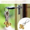 Keychains nyckelkedja juldekorationer Pet Collar Bell Party Handbag Keychain Pendant Metal Decorative Miss DIY