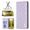 Fundas para Iphone 15 14 13 12 11 X XR XS 8 7 Pro Plus Max Grid Wallet Funda de cuero para teléfono Fundas de lujo