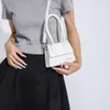 Shop Cheap Autumn and Winter New Simple Clear Color Mini Handheld Crossbody Bag Jewelry Small Square Fashion Trend Commuting Versatile One Shoulder