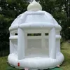 Trampolines personnalisées Blanc Blanc Round Round Wedding Bouncy Bouncy Wedding Party Party Bounce Bounce Center House à vendre