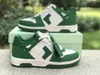 Green White Arrow Designer Basketball Shoes Rabatt Män Kvinnor unisex utomhussportsneakers Autentisk kvalitet snabb leverans med OG Box